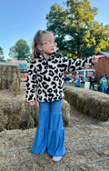 Leopard print Sherpa