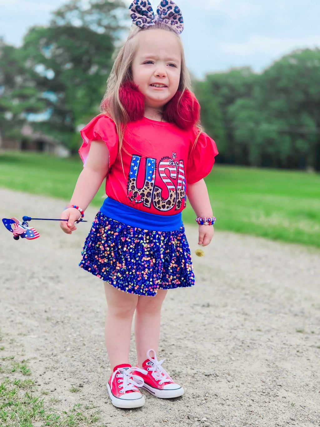 Red USA leo