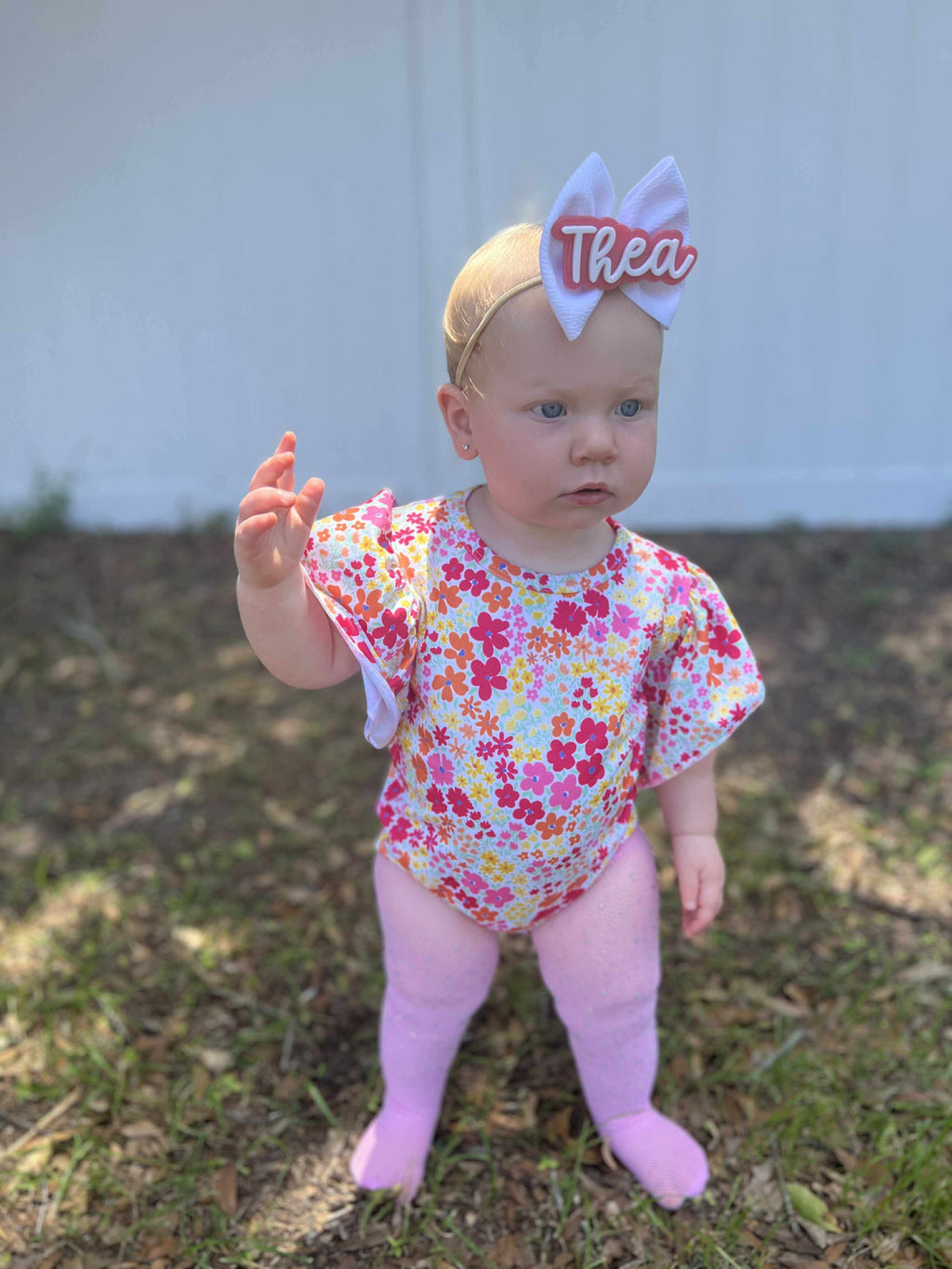 Spring floral flutter leo