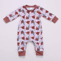 NEWBORN mamas boy highland romper